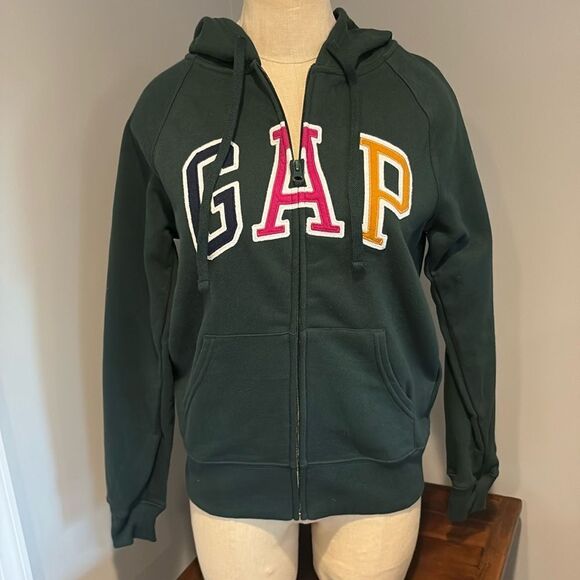 NWT Gap Women’s Hooded Zip Up Sweat Shirt Hoodie Size XS - Picture 1 of 9